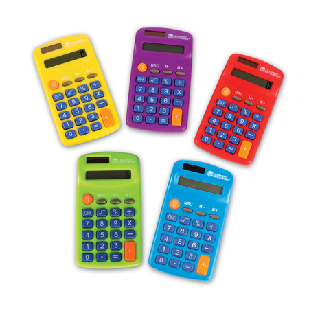 Learning Resources Rainbow Calculators, PK10 0014